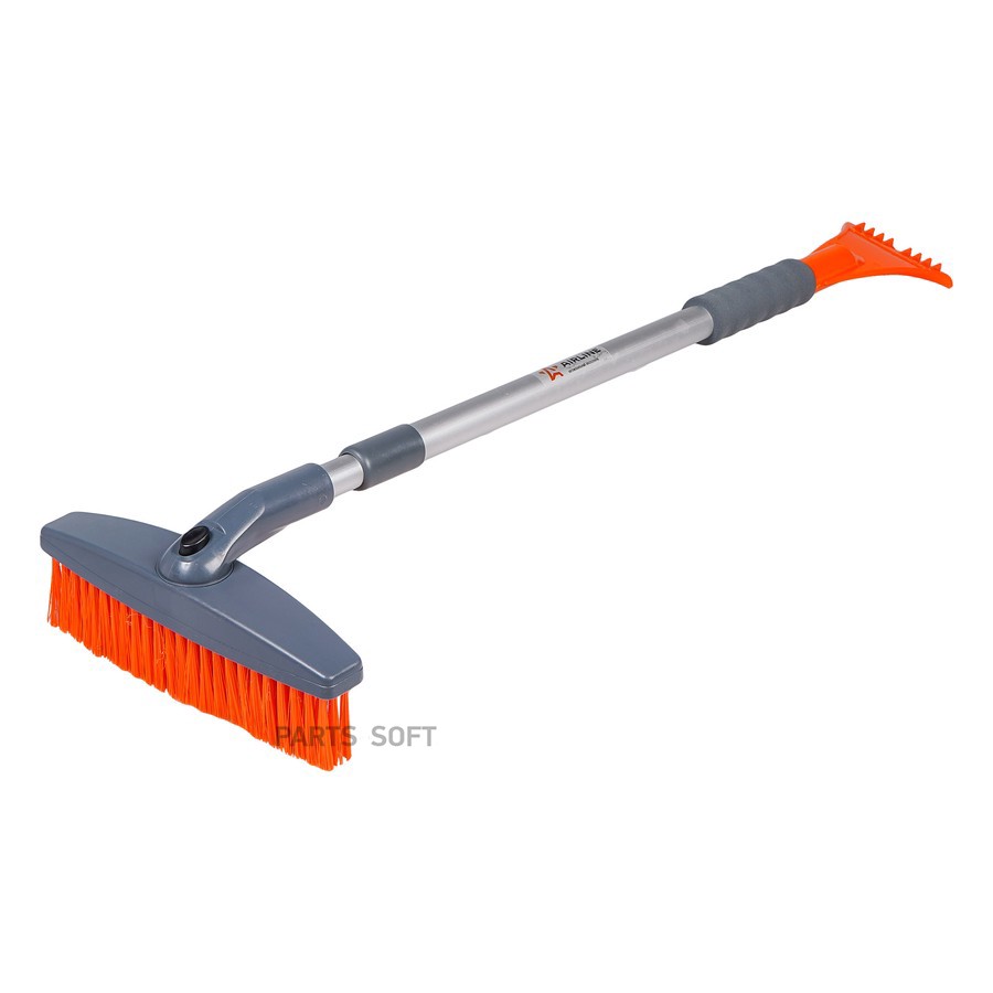 Щетка от снега и льда телескопическая 86-123 см "AIRLINE" (со скребком) - AIRLINE None None